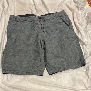 Gray Casual Shorts